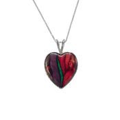 HeatherGems  Silver Heart Pendant