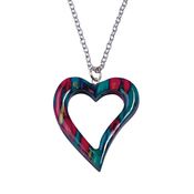 HeatherGems Open Heart Pendant