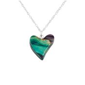 HeatherGems  Quirky Heart Pendant