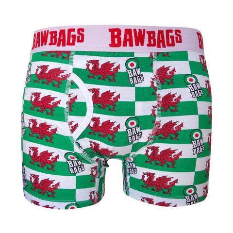 Scottish Bawbags Welsh Cotton Boxer Shorts