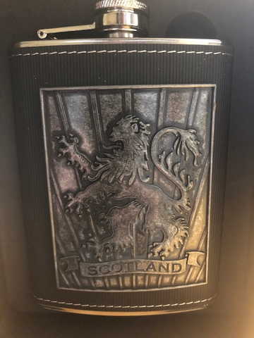 Rampant Lion Flask